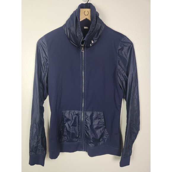Under Armour Women's Sz. S Navy Blue Full Zip Long Sleeve Jacket - Picture 1 of 6
